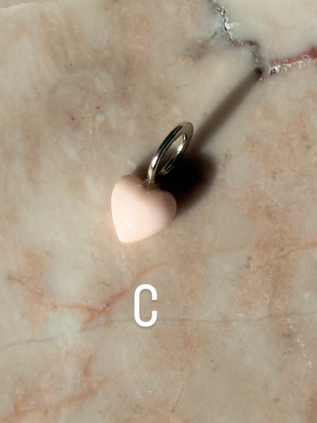HEART pendant - 14 carat