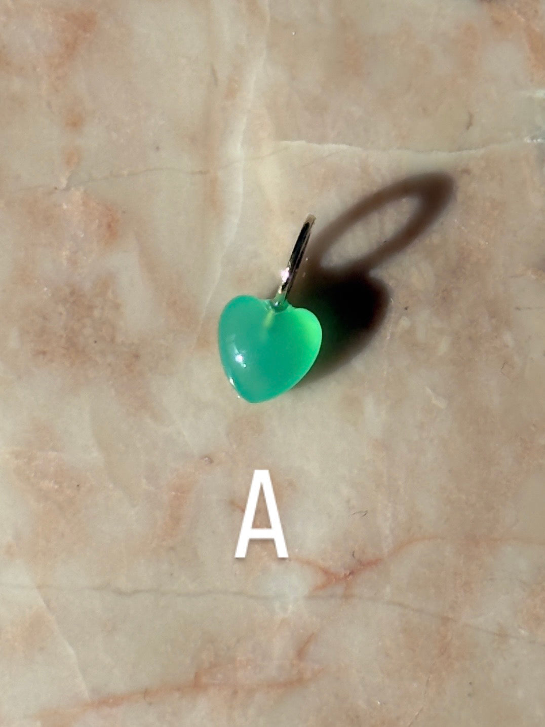 HEART pendant - 14 carat
