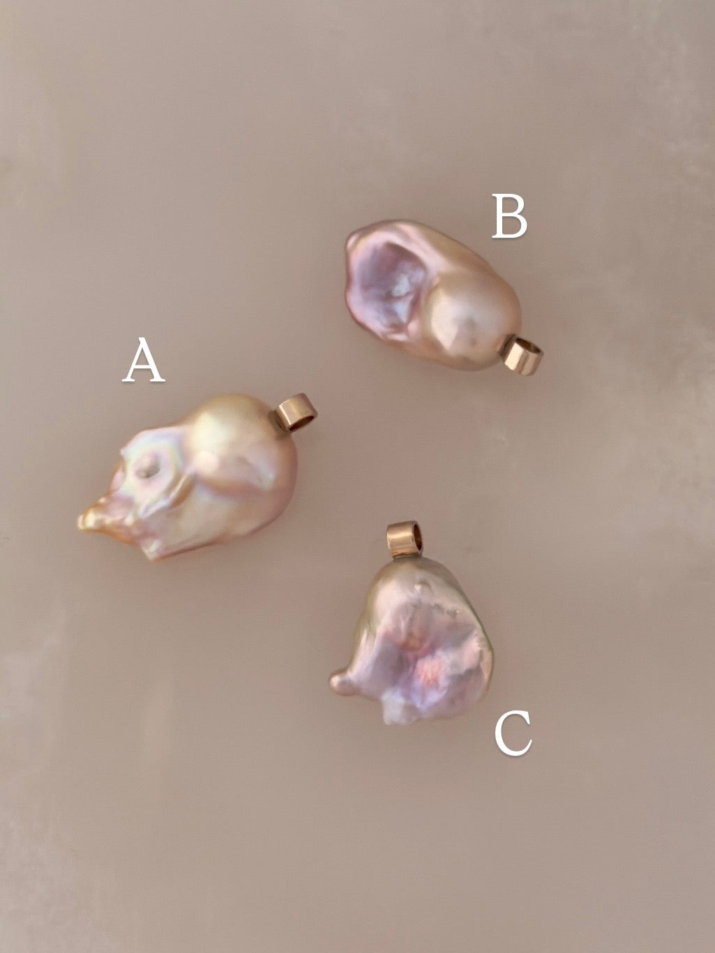 TUBE PEARL - 14 Carat
