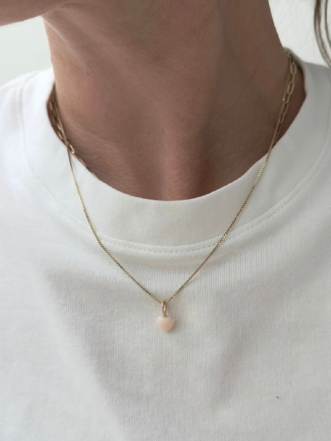 HEART pendant - 14 carat